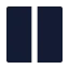 Layoutcolumn icon with solid sharp style