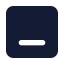 Layoutalignbottom icon with solid standard style