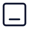 Layout Align Bottom icon preview