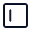Layoutalignleft icon with stroke standard style