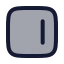 Layoutalignright icon with duotone rounded style