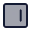 Layoutalignright icon with duotone standard style