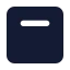 Layoutaligntop icon with solid standard style