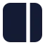 Layoutright icon with solid standard style