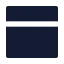 Layouttop icon with solid sharp style