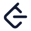 Leetcode icon with solid rounded style