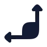 Left Angle icon preview