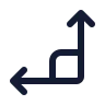 Left Angle icon preview