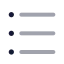 Lefttorightlistbullet icon with duotone rounded style