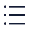 Left To Right List Bullet icon preview