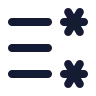 Left To Right List Star 01 icon preview