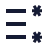 Left To Right List Star 01 icon preview