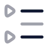 Left To Right List Triangle icon preview