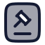 Legaldocument icon with duotone rounded style