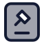 Legaldocument icon with duotone standard style