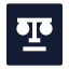 Legaldocument icon with solid sharp style