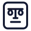 Legaldocument icon with stroke standard style