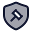 Legalhammer icon with duotone rounded style