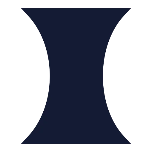 Lens Concave Icon in Solid Sharp style