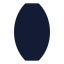 Lensconvex icon with solid sharp style