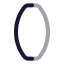 Lensconvex icon with twotone rounded style
