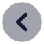 Lessthancircle icon with bulk rounded style