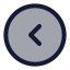 Lessthancircle icon with duotone standard style