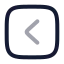Lessthansquare icon with twotone rounded style