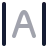 Letter Spacing icon preview