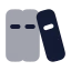 Librarybig icon with bulk rounded style