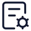 Licensemaintenance icon with stroke standard style