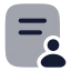 Licensethirdparty icon with bulk rounded style