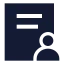 Licensethirdparty icon with solid sharp style