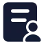 Licensethirdparty icon with solid standard style