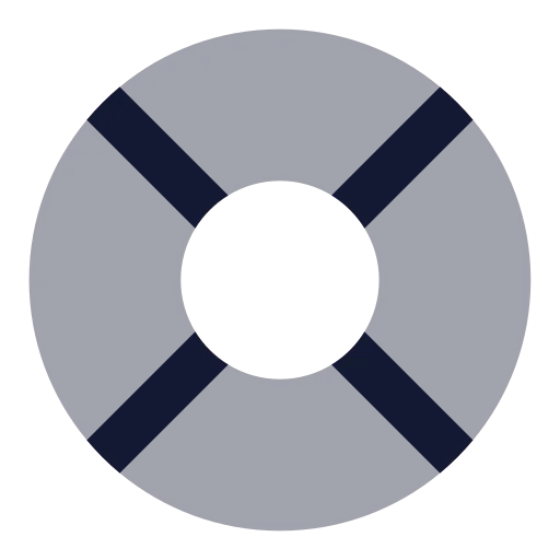 Life Buoy Icon in Bulk Rounded style