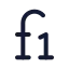 Ligature icon with duotone standard style