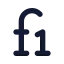 Ligature icon with solid standard style