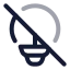Lightbulboff icon with twotone rounded style