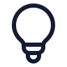 Lightbulb icon preview