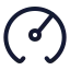 Limitation icon with stroke rounded style