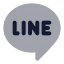 Line icon with bulk rounded style
