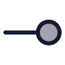 Line Dot Right Horizontal icon preview