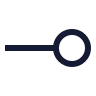 Line Dot Right Horizontal icon preview