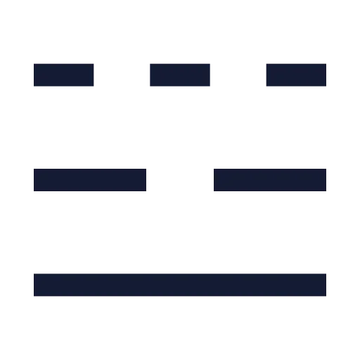 Line Style Icon in Stroke Sharp style