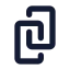 Link icon with solid standard style