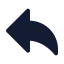 Linkbackward icon with solid standard style