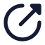 Linkcircle icon with solid standard style