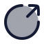 Linkcircle icon with duotone rounded style