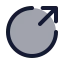 Linkcircle icon with duotone standard style