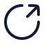 Linkcircle icon with stroke rounded style